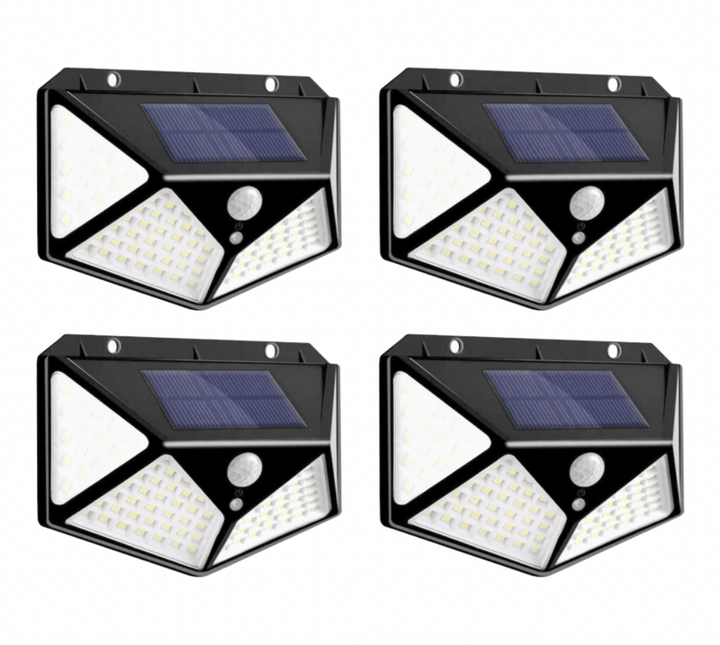 4 Pack Lucid Solar Motion Sensor Lights