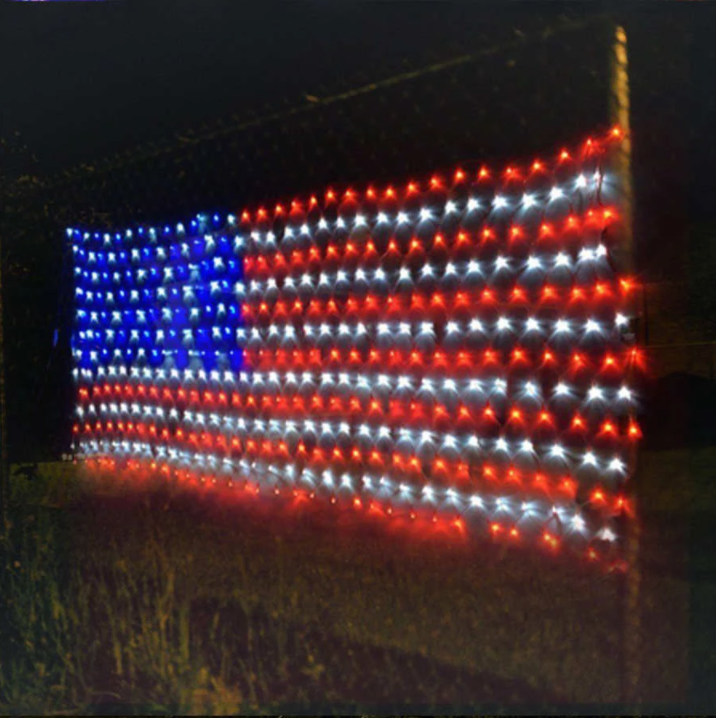 USA Flag Lights